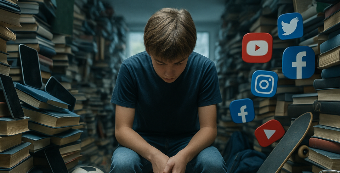 Viele junge Menschen unter Druck